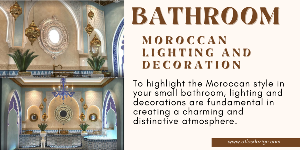 Moroccan Bathroom: Ideas and Tips for Designing a Small Bathroom Inspired by the Moroccan Style.