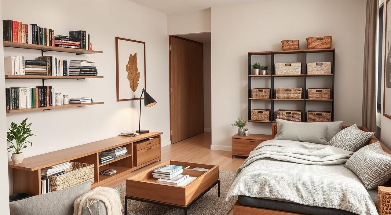 Storage Solutions for Small Spaces: 14 Genius Space-Saving Tricks for Stunning Room Design